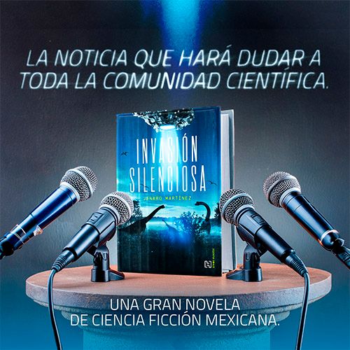 Infografía que muestra al libro Invasión Silenciosa