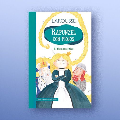 Libro para niños Rapunzel con piojos