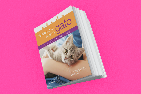Libro Recibe a tu nuevo gato, edit Hachette