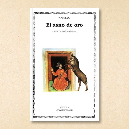 Libro El asno de oro de Apuleyo