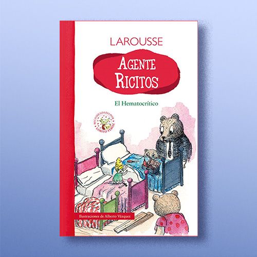 Libro infantil Agente ricitos, editorial Larousse