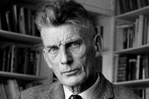 Fotografía del escritor Samuel Beckett