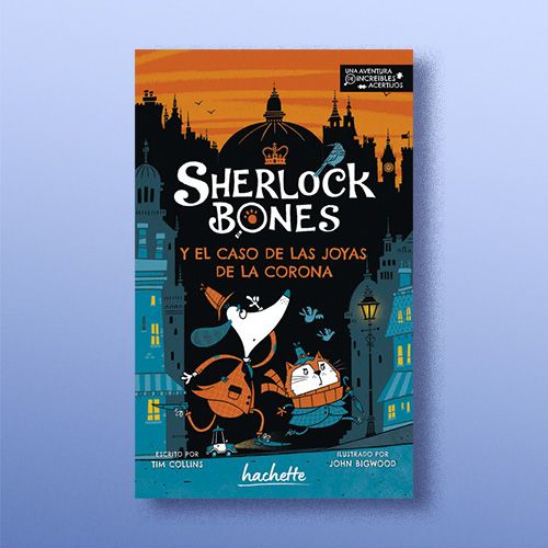 Libro ilustrado Sherlock Bones y el caso de las joyas de la corona