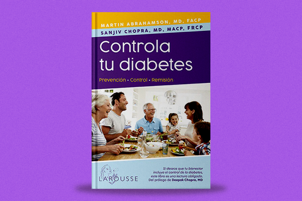 Fotografía de la POrtada del libro Controla tu diabetes