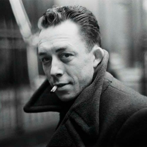 Fotografía de Albert Camus