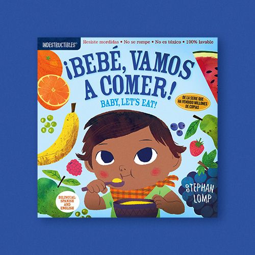 Libro infantil ¡Bebé, vamos a comer!