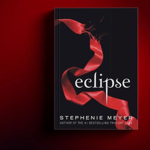 Portada del libro Eclipse de Stephenie Meyer
