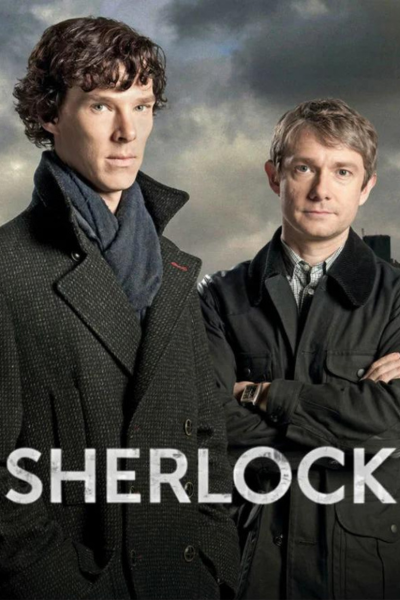 Cartel de la serie de la BBC Sherlock