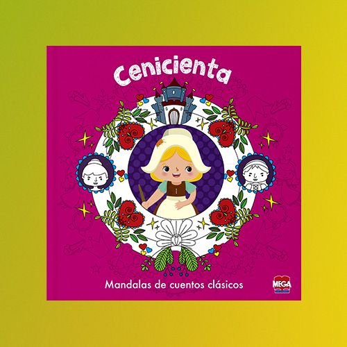 Libro de mandalas Cenicienta
