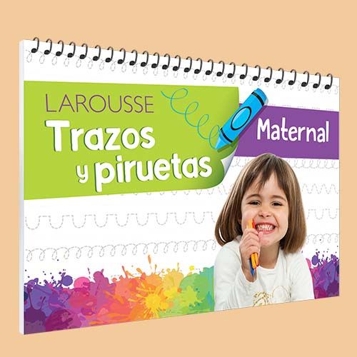 Portada del libro Trazos y piruetas, editorial Larousse