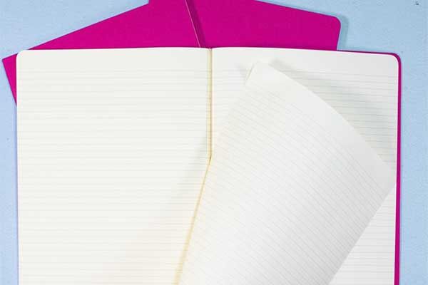 Cuadernos a rayas de Moleskine