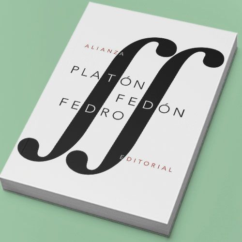 Libro con los díalogos Fedón y Fedro