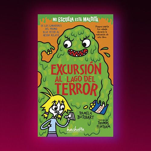 Libro infantil Excursión al lago del terror, editorial Hachette