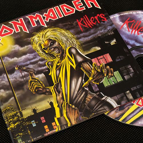 Portada del album Killers (1981), de Iron Maiden