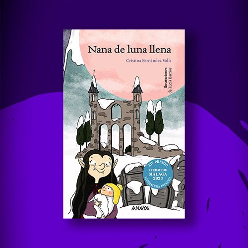 Libro infantil ilustrado Nana de luna llena