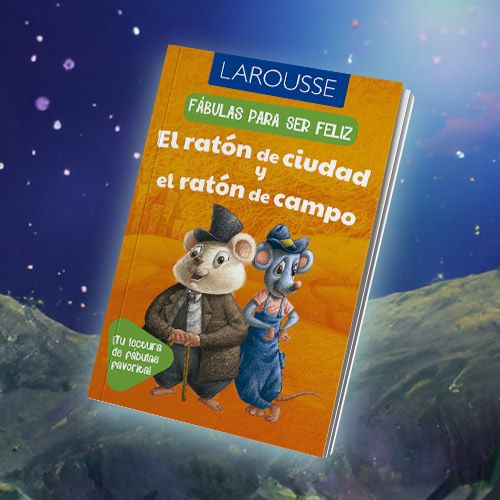 POrtada del libro El ratón de ciudad y el ratón de campo