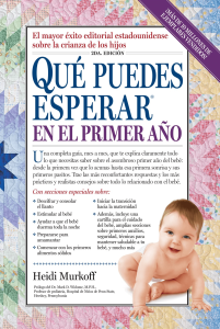 Qué puedes esperar en el primer año