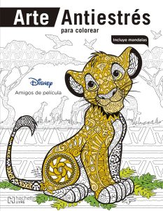 Arte Antiestrés para colorear. Amigos de película