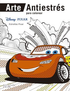 Arte Antiestrés para colorear. Estrellas Pixar