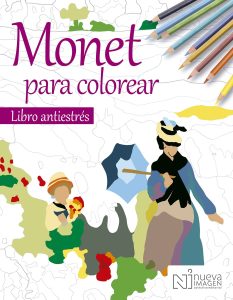 Monet para colorear. Libro antiestrés