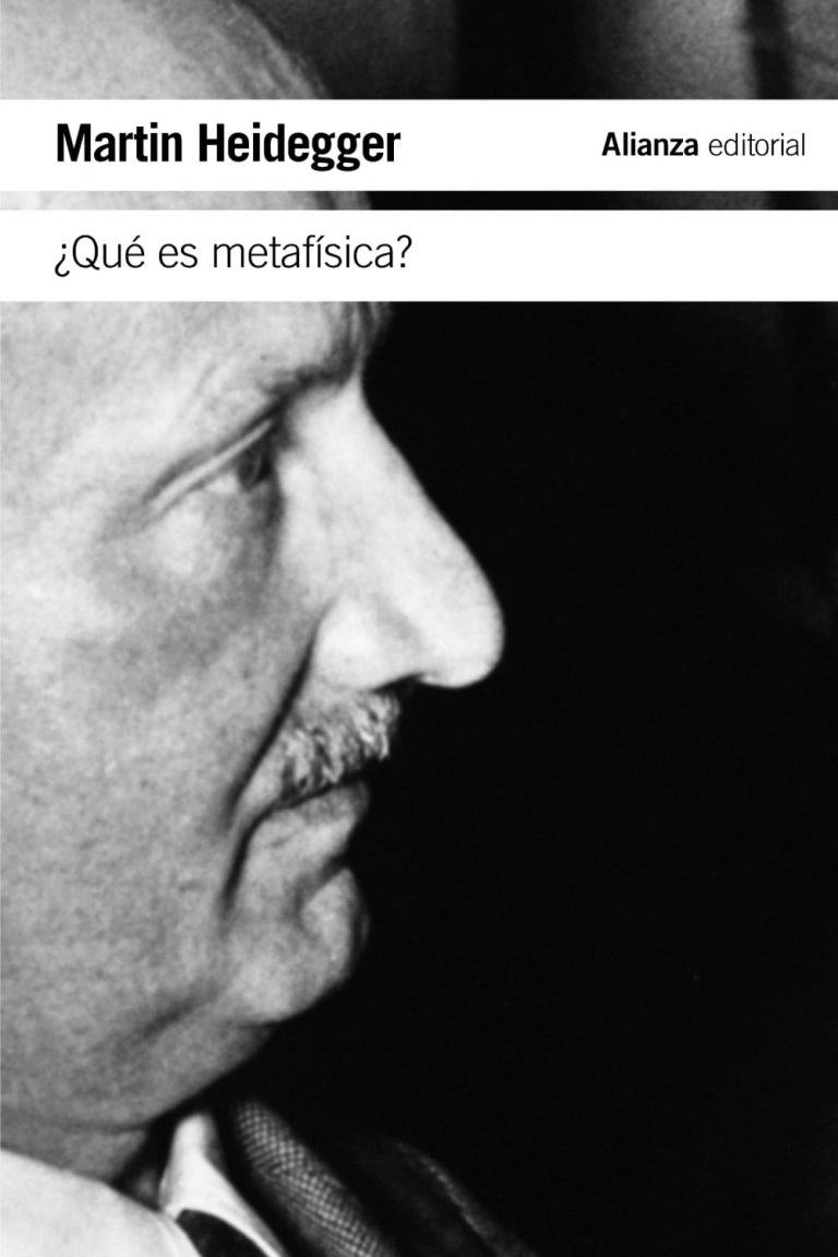 ¿Qué es Metafísica?
