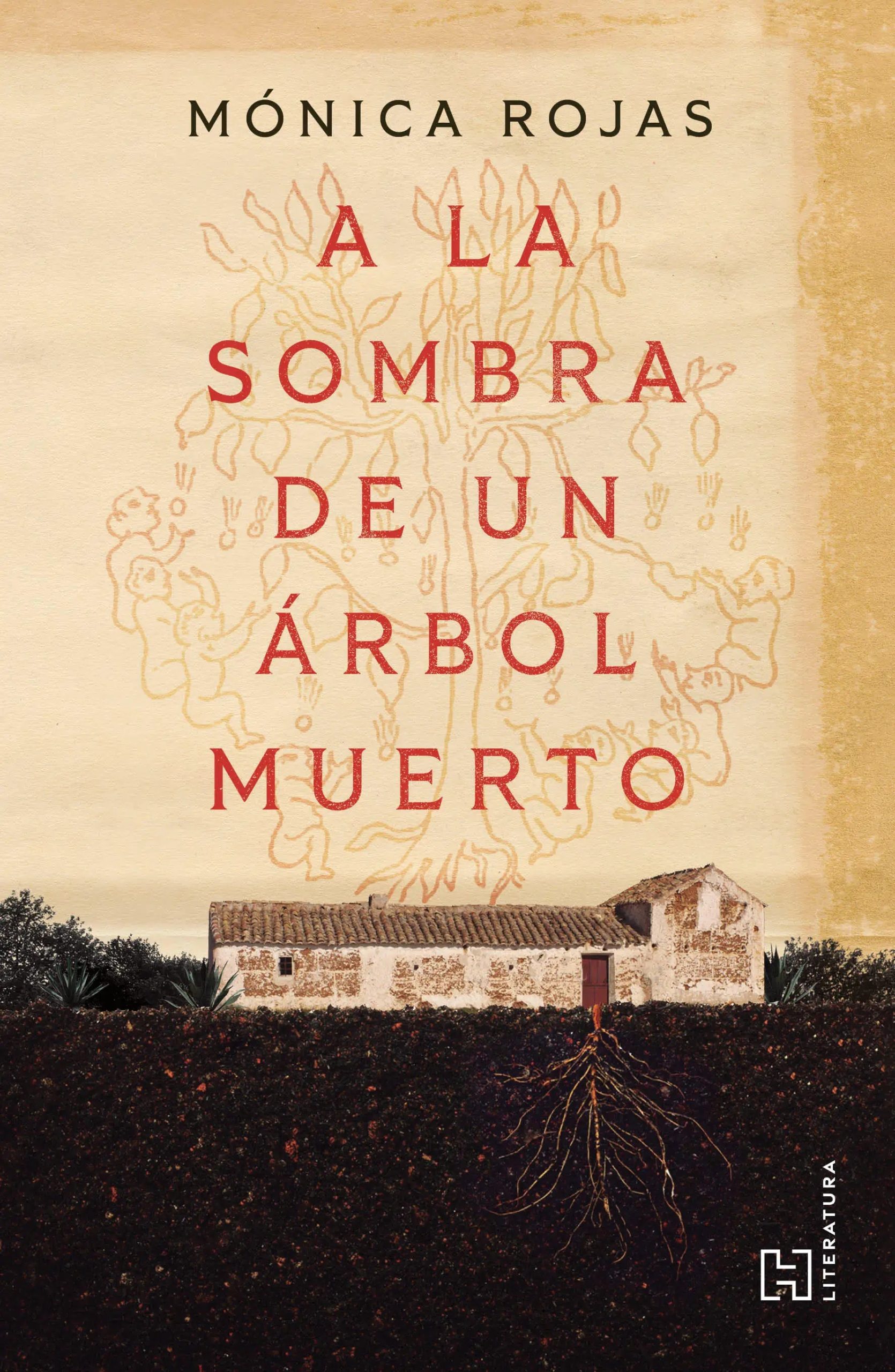 a la sombra de un rbol muerto