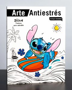 Arte Antiestrés. Stitch. Travieso pero adorable