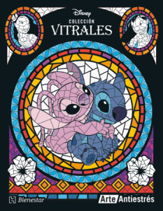 Arte Antiestrés. Colección Vitrales Stitch