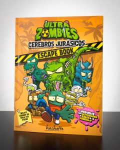 Ultrazombies. Cerebros Jurásicos Escape Book