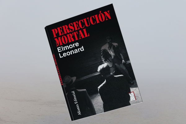 Libro policiaco Persecución mortal, de Elmore Leonard