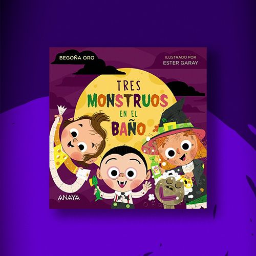 Libro infantil Tres monstruos en el baño