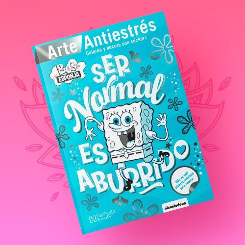 Antiestrés Bob Esponja. Ser normal es aburrido