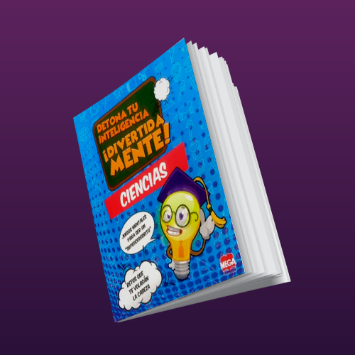 Portada del libro Detona tu inteligencia ¡Divertidamente!