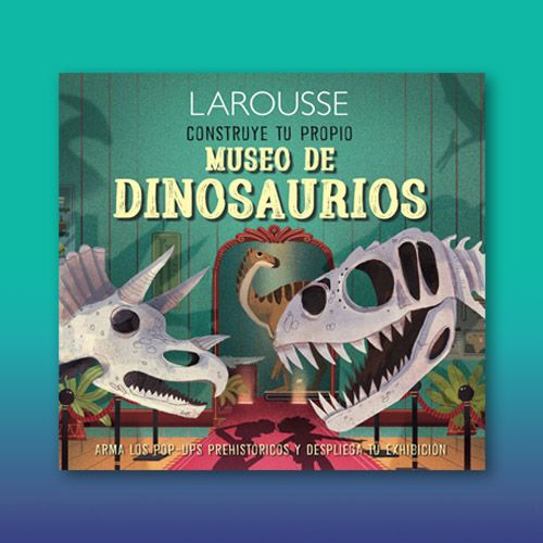 Libro infantil Construye tu propio museo de dinosaurios