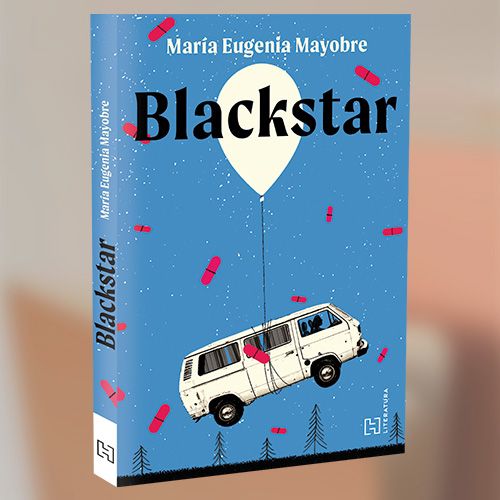 La portada del libro "Blackstar" de María Eugenia Mayobre.