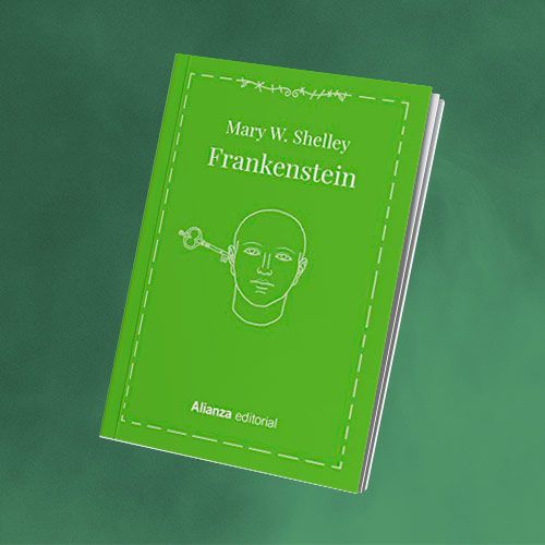 Libro Frankenestein, de Mary Shelley