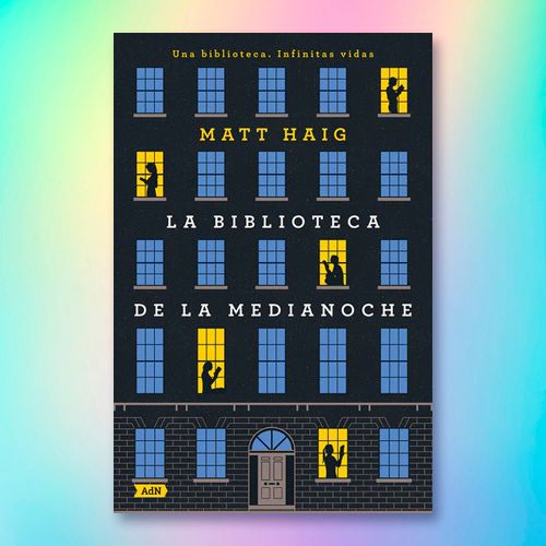 La portada del libro "La biblioteca de la medianoche" de Matt Haig.