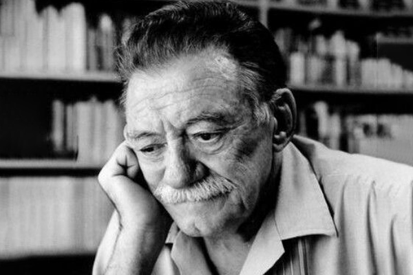 Fotografía del escritor y poeta Mario Benedetti
