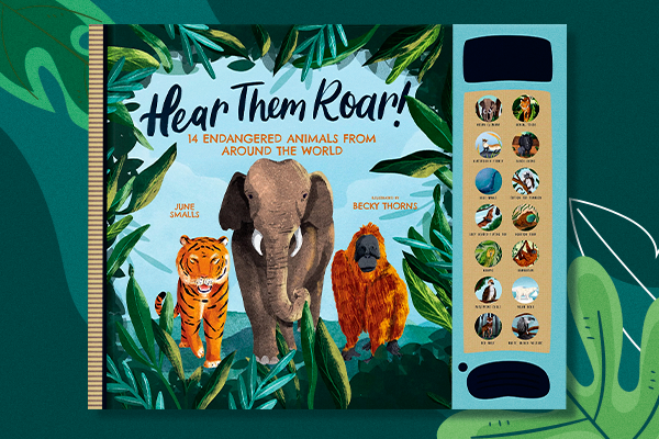Portada del Libro infantil Hear Them Roar!