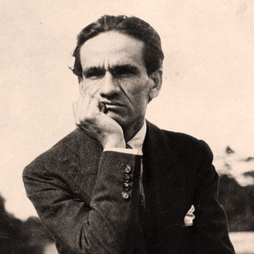 Fotografía del poeta César Vallejo
