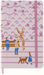 Libreta Sakura Banca, grande rosa pasta dura