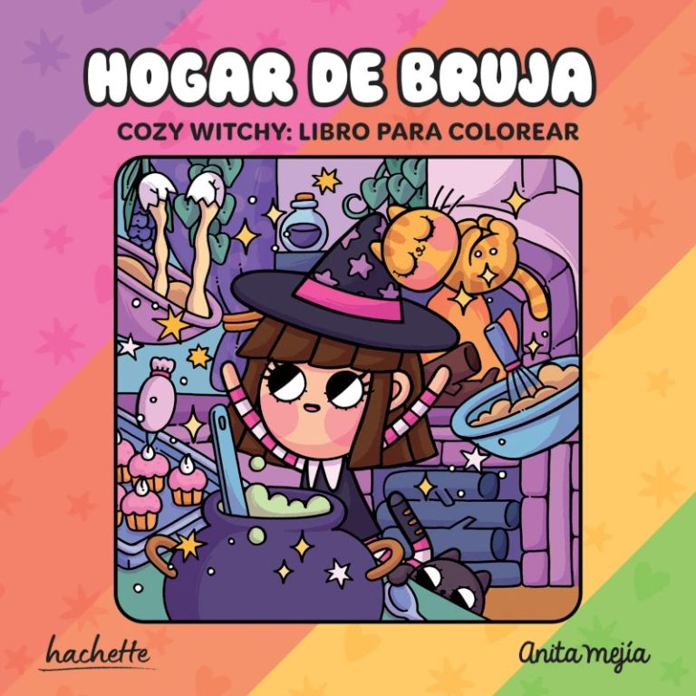 Cozy Coloring Hogar de bruja. Anita Mejía