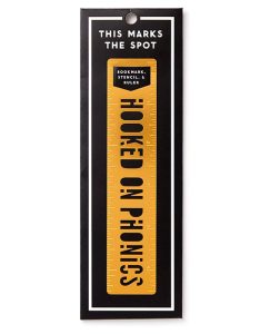 Hooked On Phonics Metal Bookmark Stencil