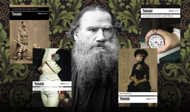 Portadas de libros de Tolstoi