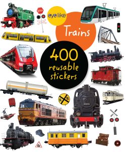 Eyelike Stickers: Trains (NUEVO)