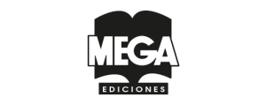 Logotipo de Mega Ediciones
