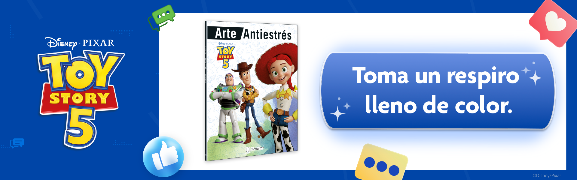 Banner Toy Story 5 Disney