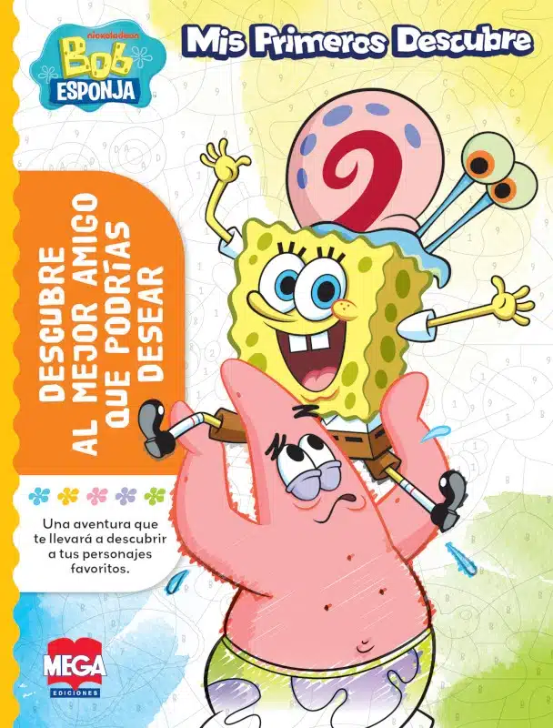 mis primeros descubre bob esponja 9786072138360