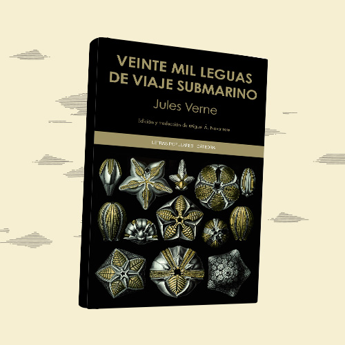 Portada del libro veinte mil leguas de viaje submarino